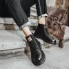 665 Top Fashion Boots High Men عرضية للأحذية 2024 دراجة نارية من الدانتيل في الهواء الطلق للرجال المشي جلدي 997 277