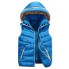 Gilet OLEKID automne hiver enfants gilet chaud garçons gilet 3-18 ans enfants adolescentes veste sans manches tenue Parent-enfant 231016