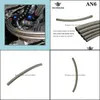 Fittings Pqy - An6 6An An-6 8.6Mm / 11/32 Id Stainless Steel Braided Fuel Oil Water Hose One Feet 0. Pqy7112-1 Automobiles Motorcycles Dh45U