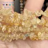 Andra naturliga oregelbundna citriner gul kristallsten Löst Spacerbeads för smycken som tillverkar DIY -armband Tillbehör Hela 152866