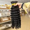 Tissage profond de vague de cheveux d'extension en vrac de cheveux humains de JYZ pour Bralding 100% non transformés