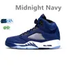 5 Scarpe da pallacanestro da uomo Jumpman 5s Sneaker University Racer Blu Borgogna Photon Dust Oliva Midnight Navy Lucky Green Oreo Easter Sail Mens Trainer Sport Sneakers