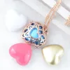 Pendant Necklaces Mum Gift Pregnancy Baby Blackened Mexico Bola Pregnant Bell Heart Engelsrufer Necklace 80cm Y0046