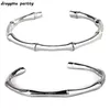 Vintage Fashion Bangles For Men Women Bamboo Cuff Couple Jewelry High Rising Open Bracelet Bangle293p