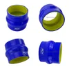 Blue Yellow 3.0 76Mm Hump Straight Sile Hose Intercooler Coupler Tube Pipe Pqy-Hsh0030-Qy Drop Delivery