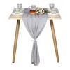 Table Cloth Chiffon Flag American Style Decorative Yarn Solid Color Polyester Fabric Decoration