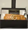 Designer Women's Belt Men's Belt Luxury Gold Belt Classic Fashion Casual Width Size 105-125cm Birthday gift