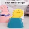 Coprisedili Toilet Training Seat Cartoon Dinosauro Ispessimento Vasino speciale per bambini Orinatoi per bambini Ragazzi Ragazze Articoli per la toilette 231016