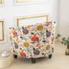 Cubiertas para sillas Flores Impreso Bañera Cubierta Elástica Single Club Sofá Estiramiento Spandex Sofá Sillones Fundas para sala de estar