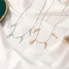 Pendant Necklaces Fashion VOTE Word Necklace For Women Men Design Simple Style Letter Charms Choker Jewelry Party Gifts