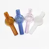 Spinning Glass Carb Cap round ball glass dome caps for XL thick Quartz thermal banger Nails water pipes, dab oil rigs