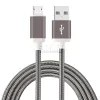 Nylon Braided Type C USB Cable USB 2.0 To 3.1 High Speed Charging Type C Cable Metal Housing V8 Charge Cords For iPhone Android Smart LL