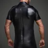 Fetisch gay wear exotiska toppar latex kropp sele manlig underkläder sex slav bdsm bondage bur erotiska dräkter underkläder behå sets252i