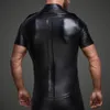 Fetisch Gay Wear Exotische Tops Latex Körpergeschirr Männliche Unterwäsche Sexsklavin BDSM Bondage Käfig Erotische Kostüme Dessous BHs Sets252i