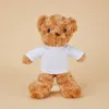 Sublimation Blank Polyester Shirt for Plush Toys Custom Logo Sublimation Print Photo Cloth For Teddy Bear Eater Bunny new