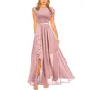 Party Dresses Szsy-SS01#aftonklänning Lång chiffong och spetsvin röd marinblå svart grön bröllop prom grossist split Amazon