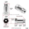 Prolongateur de capteur d'oxygène M18x1, 5 O2, convertisseur de Joints d'espacement pour voiture tout-terrain Cel Ses Dtc Fix, adaptateur d'éliminateur de lumière de moteur de contrôle Dr