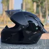 오토바이 헬멧 풀 페이스 헬멧 Casco Casque 라이딩 GPR 스포일러 도트 승인 원래 밝은 검은 색 모자