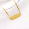 Correntes amor pingente 24k cor de ouro colar para homens mulheres menina pulseira moda alta qualidade corrente habesha festa de casamento presente