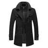 Men's Wool Blends Men Cashmere Trench Coats Winter Jackets Overcoats High Quality Male Business Casual 4 safewfb 231017