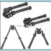 Conjuntos de ferramentas manuais profissionais Bt10-Lw17 V8 Atlas 360 graus Ajustável Precisão Bipod Qd Mount para Rafile Caça Automóveis Motorcyc Dhhsl