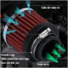 1.5 38Mm Interface Motorcycle Car Air Intake Filters Cone Cold Filter System Turbo Vent Crankcase Pqy-Ait15 Drop Delivery