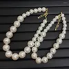 チョーカーラグジュアリー大きな模倣真珠女性のためのネックレス