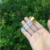 22*65*14mm 50pcs 14ml Empty Glass Bottles Aluminium Screw Golden Cap Transparent Clear Liquid Gift Container Wishing Bottle Jarsgood qt Krcn