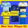 23-24 Cavani Boca Juniors Soccer Jerseys 2023 2024 Maradona Benedetto Marcos Rojo Carlitos de Rossi Tevez Salvio Barco Janson Medina 20 21 22 23 24 Fotbollskjorta