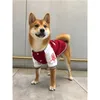 개 의류 야구 유니폼 작은 개 옷을위한 따뜻한 코트 프랑스 불독 퍼그 테디 슈나우저 시바 이누 강아지 의상 애완 동물 개 스웨터 231016