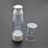 10pcs/lot 50ml Plastic Cream Emulsion Shampoo Airless Bottle Frascos Para Cremas Empty Cosmetic Packaging Containers SPB108 Sebcr Pslej