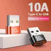 10A OTG USB 3.0 naar Type C-adapter TypeC vrouwelijk naar USB mannelijk converter Snel opladen Gegevensoverdracht voor Apple Watch Ultra iWatch, iPhone, AirPods, iPad Air, Samsung Galaxy