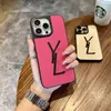 Fashion Designer Phone Case Mens Womens Black Letter Leather Cases For IPhone 15 12 11 13 14 14pro Promax Mobile Phone Protective Covers