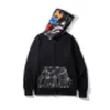 BAPE/Bathing Ape Nouveau sweat à capuche Shark Camo Bag pour hommes