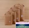 Confezione di carta di riso alla moda da 300 pezzi/sacchetto di carta di cartone per imballaggio del tè/sacchetto di carta kraft per matrimoni Conservazione degli alimenti