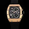 Brand Watch Luxury Wrist Watch RM Wristwatch Rm72-01 Series Rm72-01 Rose Gold Machinery Rm7201 (21 Year Policy) 5fcn 1ZIX KH5J