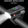 Novo led luz da bicicleta recarregável usb 1000lm t6 led luzes de bicicleta 6 modos mtb lanterna farol para ciclismo lâmpada dianteira