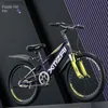 Bikes Ride-Ons Single Speed Mountain Bike for Children Shock Absorption Suitable for Over 6 Years Old 20 Inch Selfree Drop-shipping Q231018