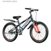 Bikes Ride-Ons Single Speed Mountain Bike for Children Shock Absorption Suitable for Over 6 Years Old 20 Inch Selfree Drop-shipping Q231018