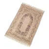 Tapis de prière musulman islamique, tapis de prière arabe rectangulaire, imperméable, vêtements de maison, couverture douce en coton pour Ramadan