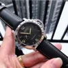 Paneri titta på lyxig titta på herresigner klockor ZF-Factory Sapphire Mirror Swiss Automatisk rörelse Storlek 44mm Cowhide Strap Business handbandsur handleden Titta på JGIT