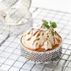 Baking Tools 5Pcs Circular Stainless Steel Tart Ring French Dessert Perforation Mold Mousse Fruit Pie Quiche Cake Cheese Mould