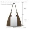 Evening Bags MS Autumn Trend Cow Leather Woman Handbag Luxury Thick Suede Underarm Shoulder Casual Tote Lady Soft Bucket 2023