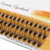 Ciglia finte QSTY Individuals Lashes s 20D Volume DIY Cluster Occhio di visone finto naturale Confezione multipla da 60 Mini Lash 231017