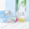 30ml Tiny Transparent Glass Bottles with Silver Screw Cap 30cc Cute Jars Vials DIY Craft 24pcsgood qty Sstjh