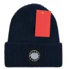 Bonnet Skull Caps Designer Chapeaux tricotés Ins Populaire Canada Chapeau d'hiver Classique Lettre Oie Imprimer Tricot I6kj