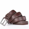 Cinture per uomo Cintura in vita di design di alta qualità Cintura maschile Luxry Brand Ragazzi in pelle 3,5 cm