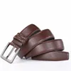 Gürtel für Männer Hohe Qualität Designer Taille Strap Männlich Gürtel Luxry Marke Jungen Leder 3,5 cm