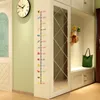 Wall Stickers Cartoon Seabed Animals Height Measure Home Decor DIY Simple Chart Ruler Decoration For Kids Rooms Decals Art 231017