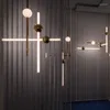 Lampy wiszące nowoczesne owalne żyrandole LED Light Light Cardboard Lampa Lampa zawiesina luksusowy projektant